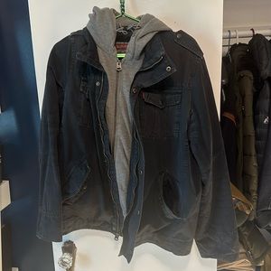 Warm Blue Levi’s Winter Jacket size L